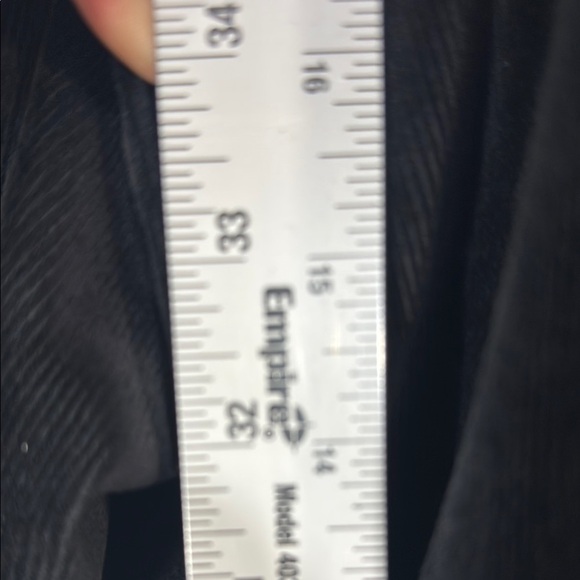 Redvanly Collins Corduroy Trouser in Tuxedo Black Size XL with 32 Inseam - Picture 14 of 15